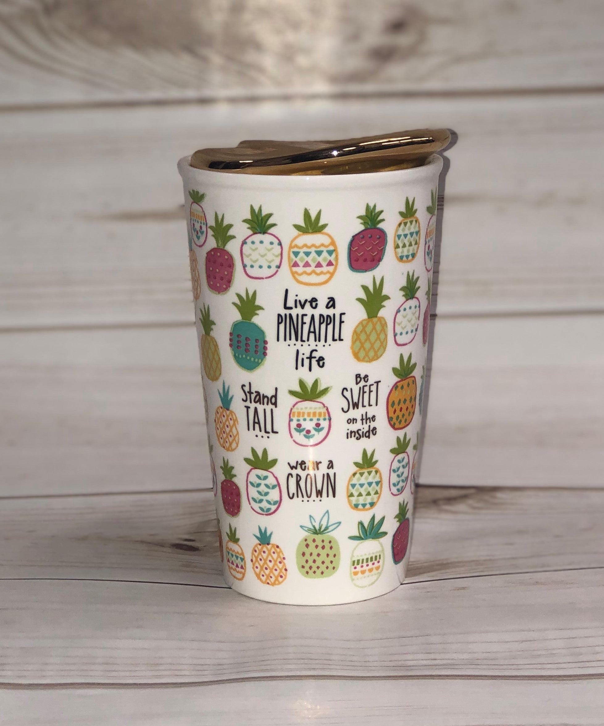 Live a Pineapple Life - Coffee Mug
