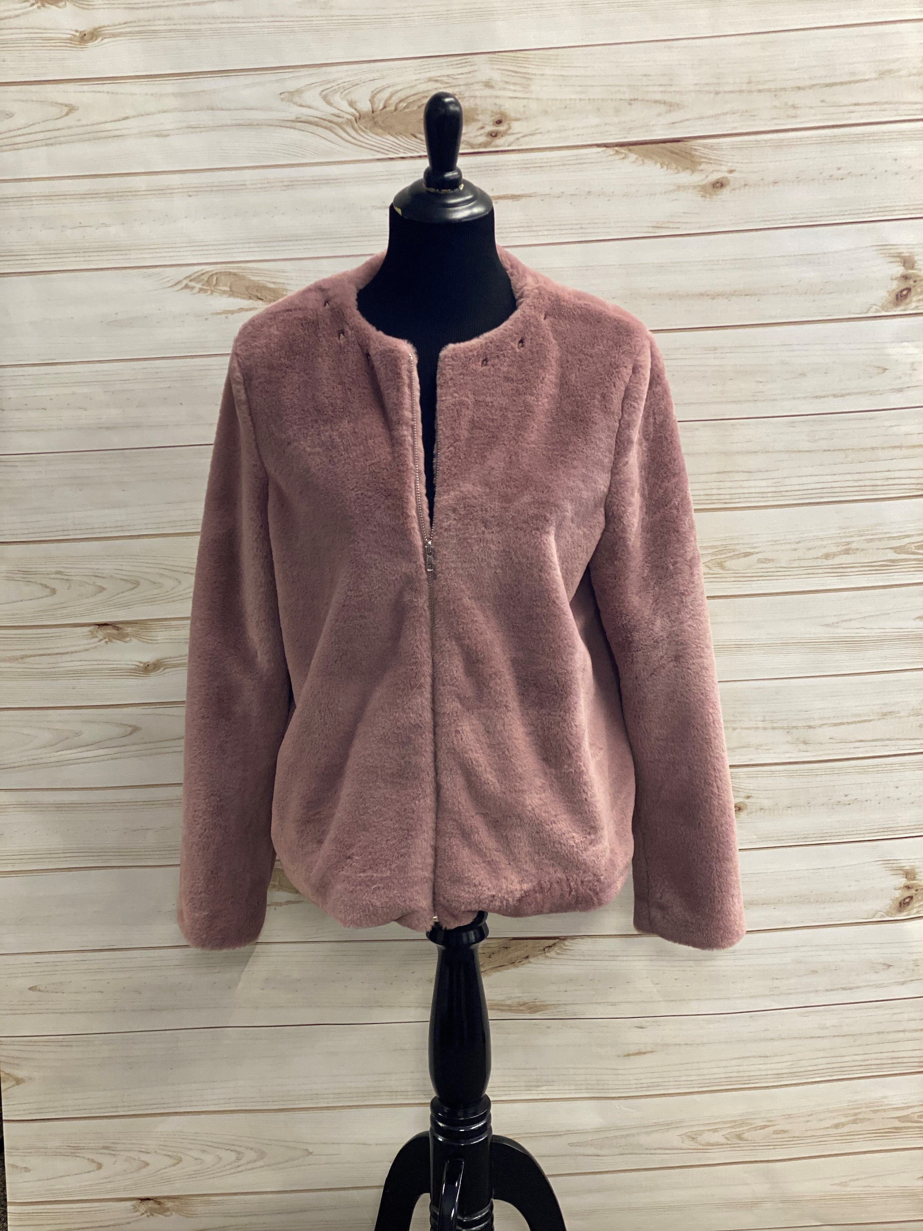 Blush Faux Fur Jacket